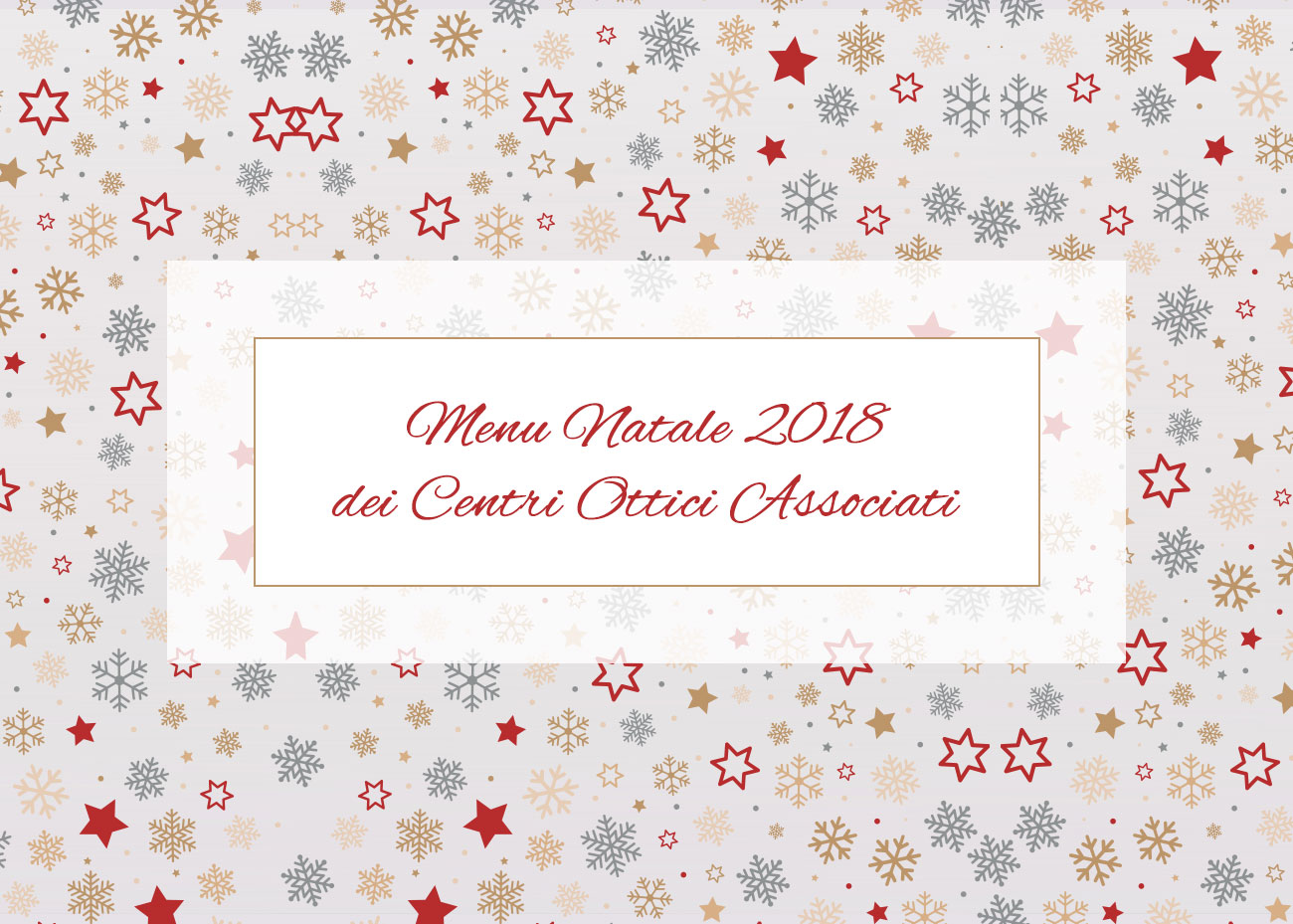 promozione menu di natale 2018, centri ottici associati, Centro Ottico Crevalcore